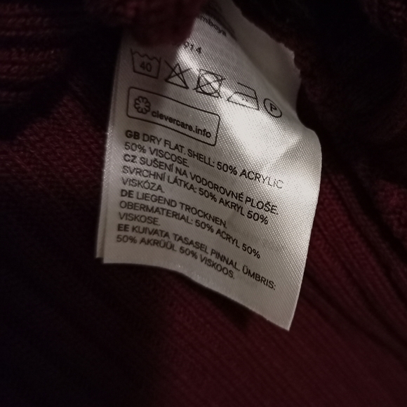 Sexy long sleeves rib knit V-neck surplice sweater size S stretch - Picture 3 of 4